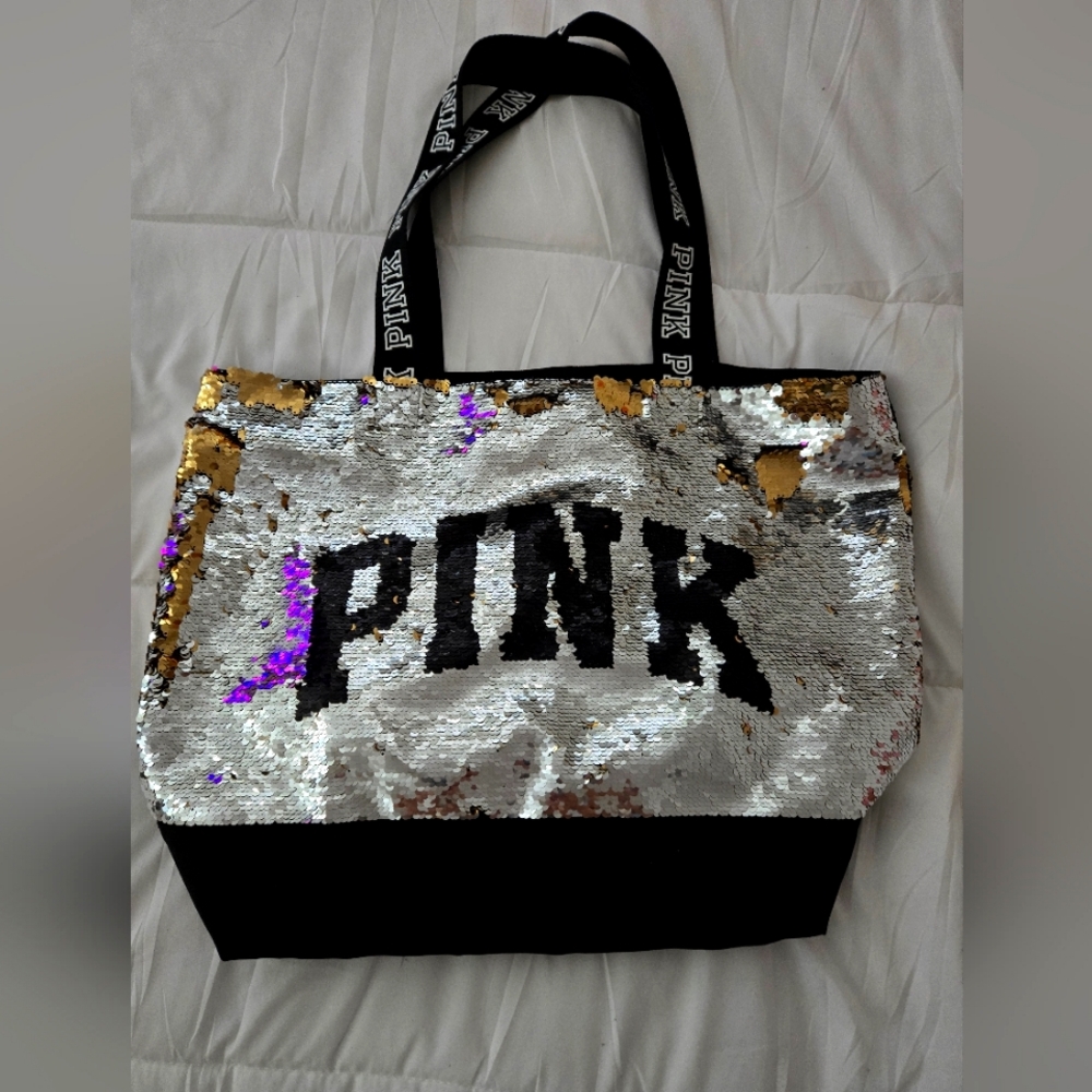 VS PINK Sequin Tote